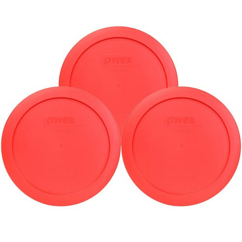 Pyrex 7201 red round - 7201-pc,