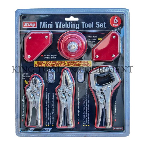 King 6pc mini welding - king,