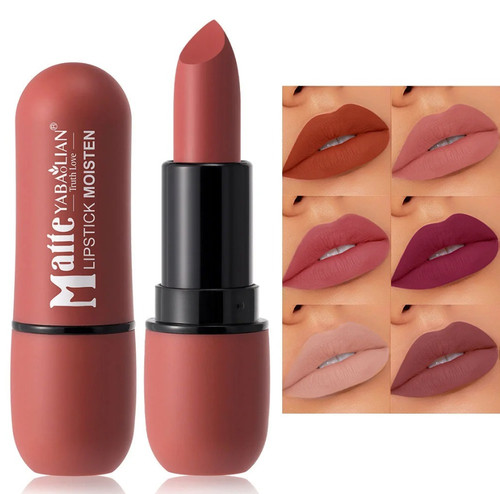 1pc color matte lipstick - 1pc, 6