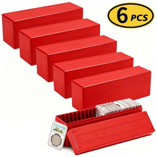 6pc storage box plastic - storage, case